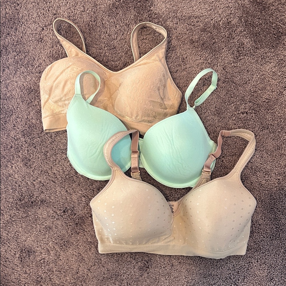 36D lounge & tshirt bra bundle!
